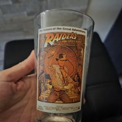Raiders Of The Lost Ark Glass