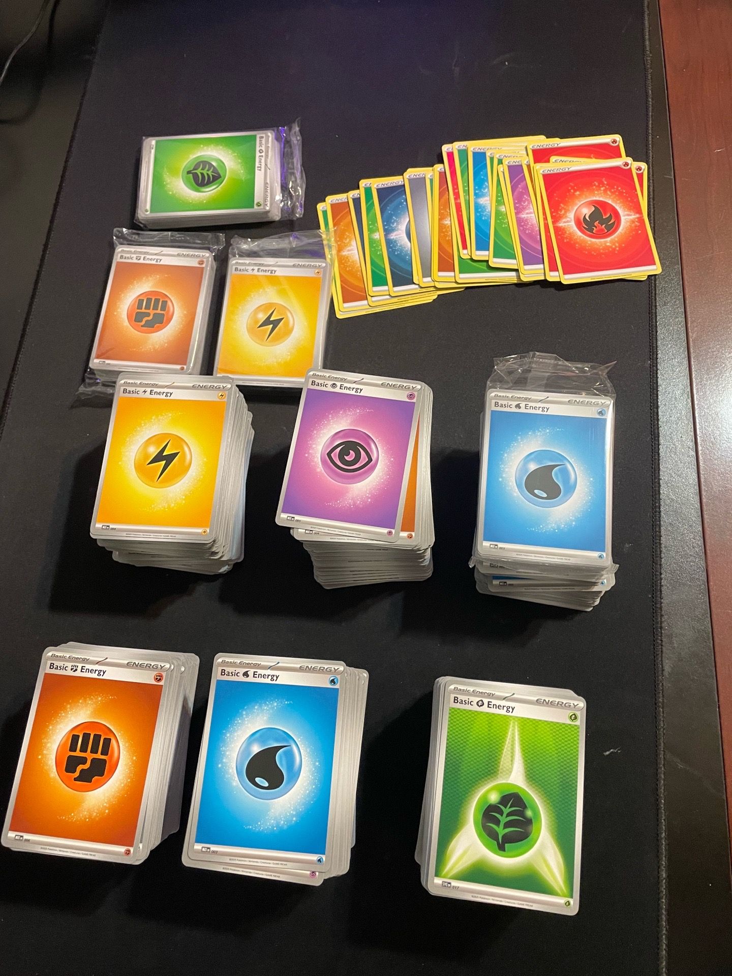 Pokemon Energy Cards (around 1,400 total)