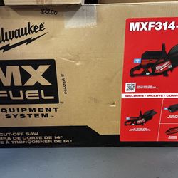 Milwaukee MX FUEL Lithium-Ion Cordless 14 in. Cut Off Saw Kit with (2) Batteries and Charger