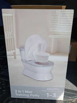 New 2 in 1 training potty