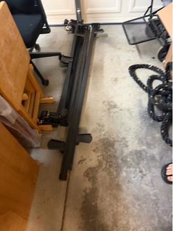 Queen steel bedframe