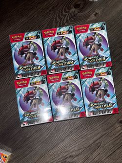Journey together build & battle kits pokemon cards