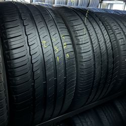 PAIR OF TIRE 245 35 18 MICHELIN 85% LIFE