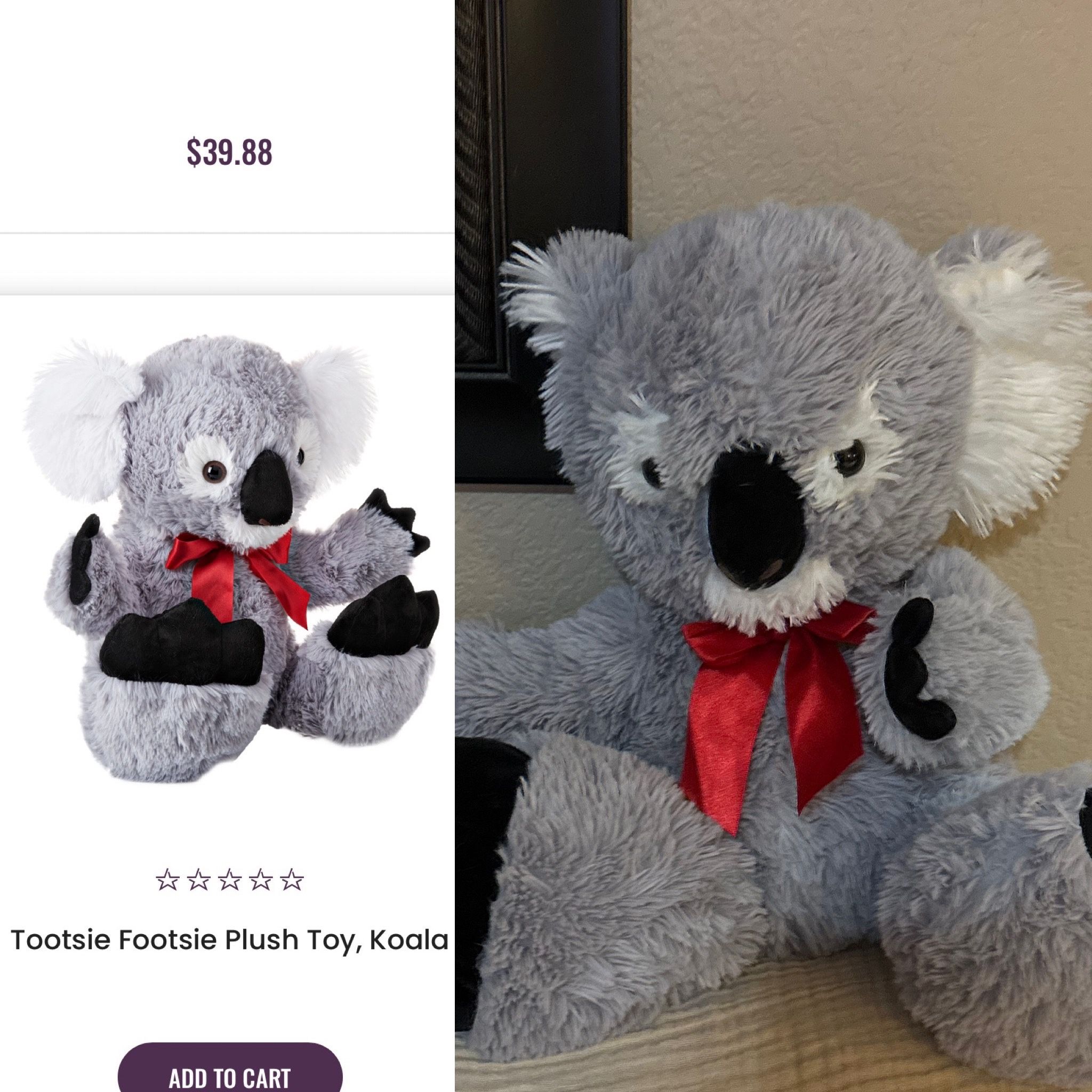 Tootsie Footsie Plush Animal