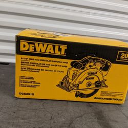 DEWALT 20-Volt MAX Cordless 6-1/2 in. Circular Saw (Tool-Only)