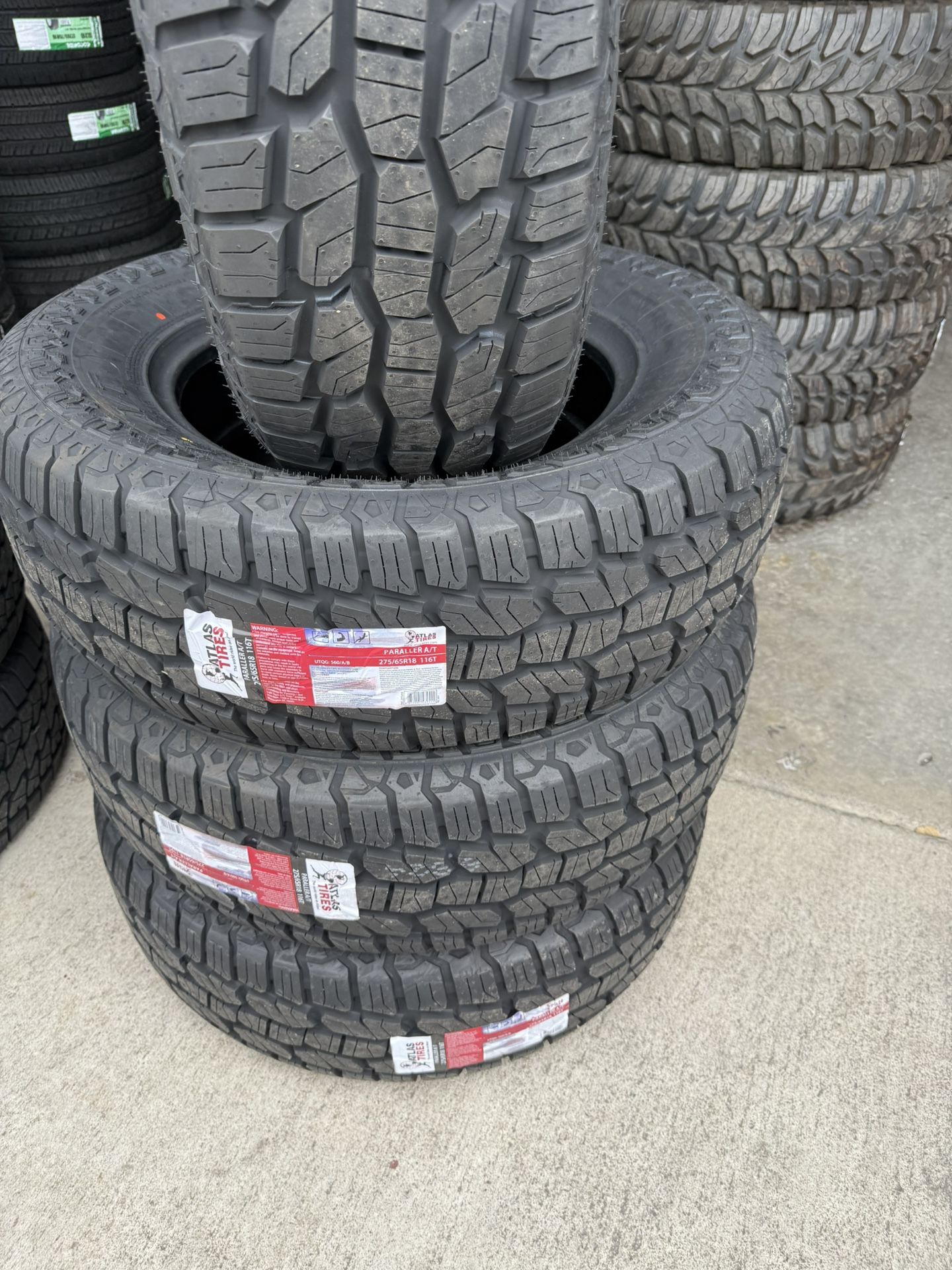 275 65 R18 NEW TIRES ON SALE