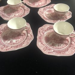 Johnson Brothers England Historic America Tea Set