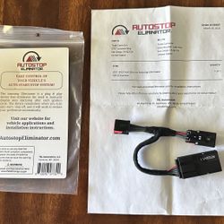 2021-current Ford Bronco Auto Start Stop Eliminator