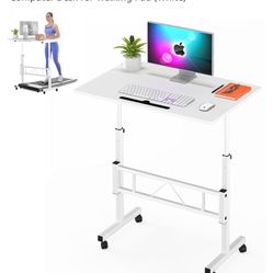 Klvied Standing Desk White