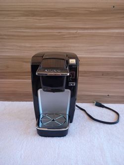 KEURIG B31 Mini Plus Personal Single Serve Coffee Brewer Maker Black Tested