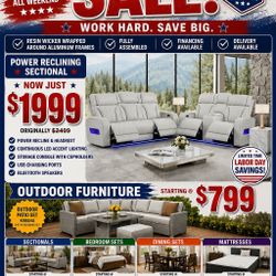🇺🇸 LABOR DAY FURNITURE SALE! 🇺🇸 🔥 BIG SAVINGS ALL WEEKEND! 🔥