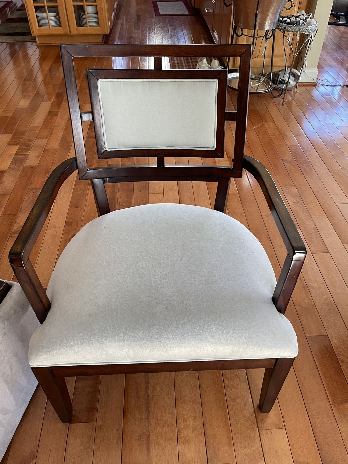 Oversized Chair And Storage Table 