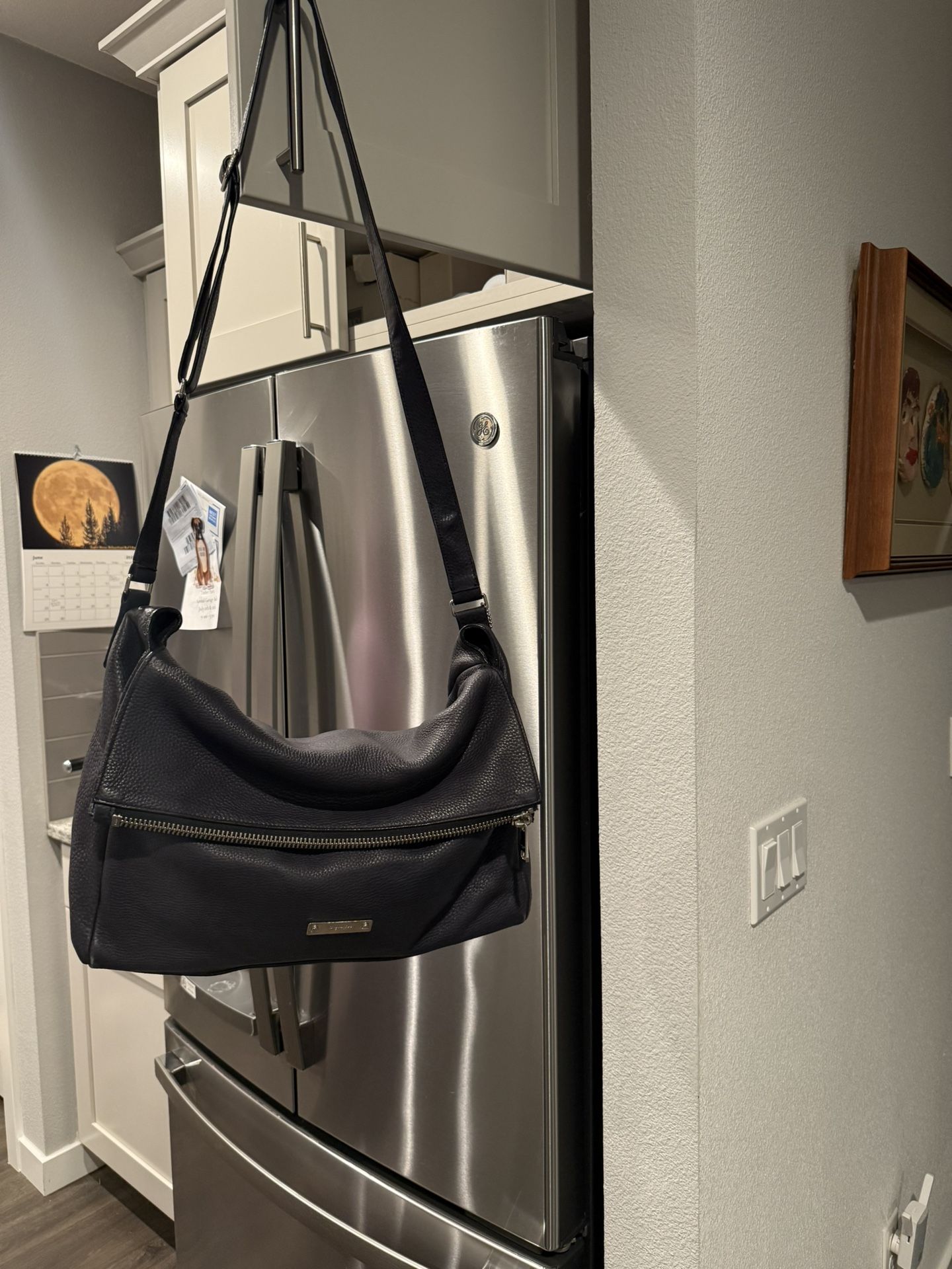 Coach large crossbody/ Shoulder bag charcoal black