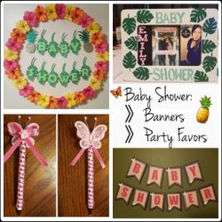 Baby Shower Banners & Party Favors