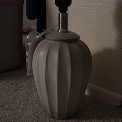 Threshold Small Gray Lamp Base