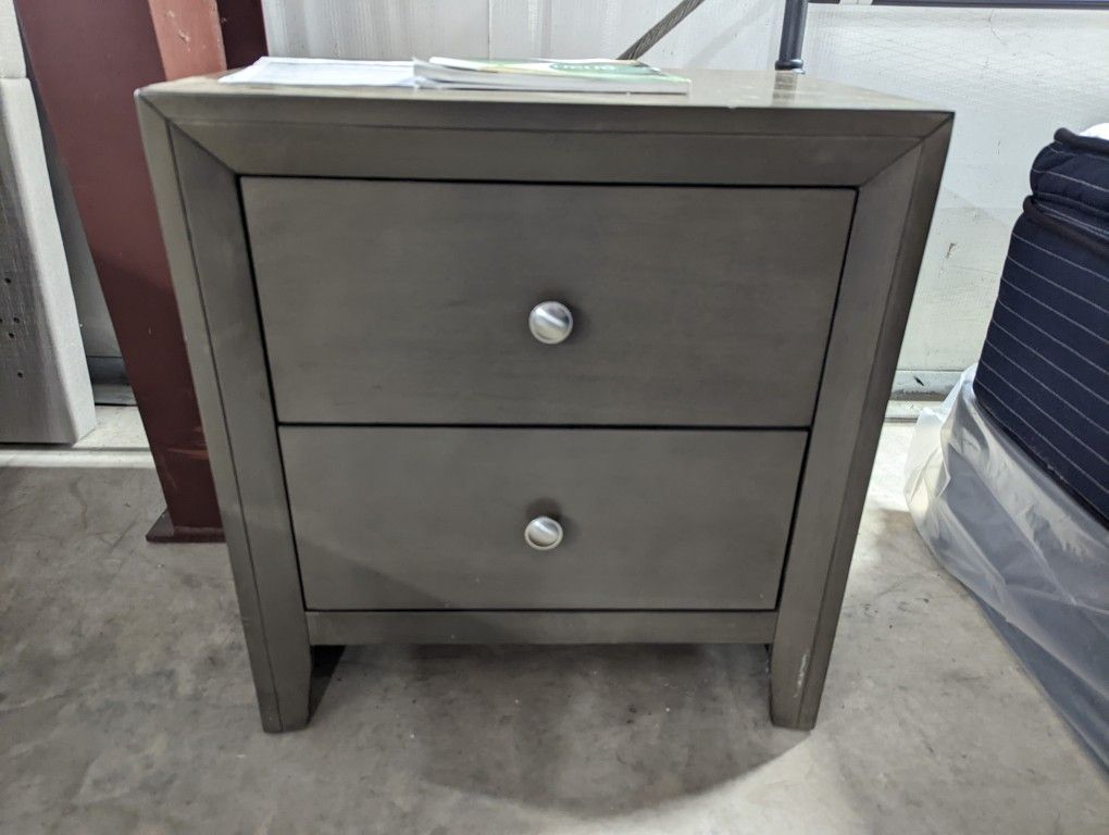 Grey Nightstand