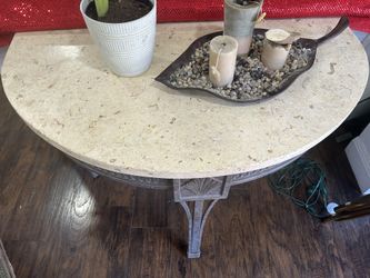 Entry Marble Top Table 