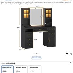 Black Vanity