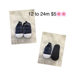 New shoes For Baby Boy Size 12/24 Months 🌸🌸🌸firm Price