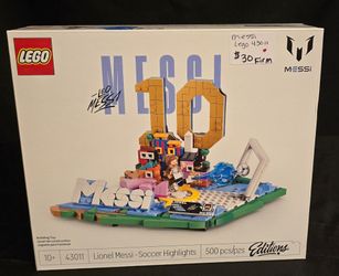 Messi Lego 43011 Lionel Mbappe Soccer Highlights