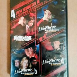 A NIGHTMARE ON ELM STREET  1-4 (1984)