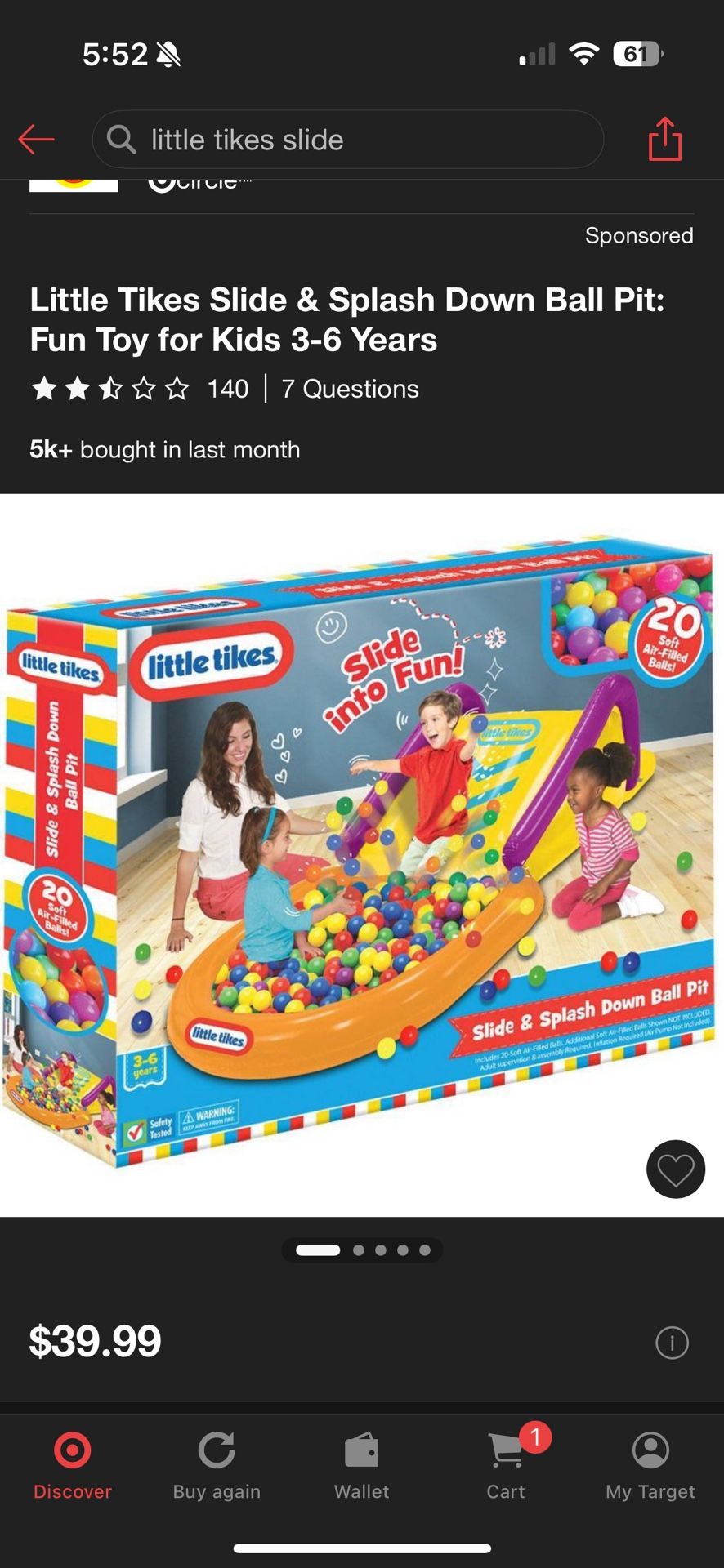 Ball Pit Slide