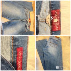 Lucky 🍀 Brand jeans  size 10 . (4)