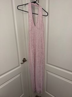 Halter top long tight dress with flower print