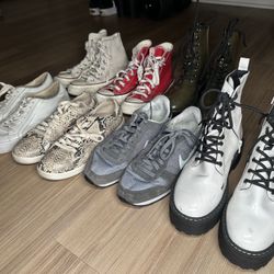 Women’s Size 7.5 Shoe Bundle – Converse, Cole Haan, Madewell + more (7 Pairs)