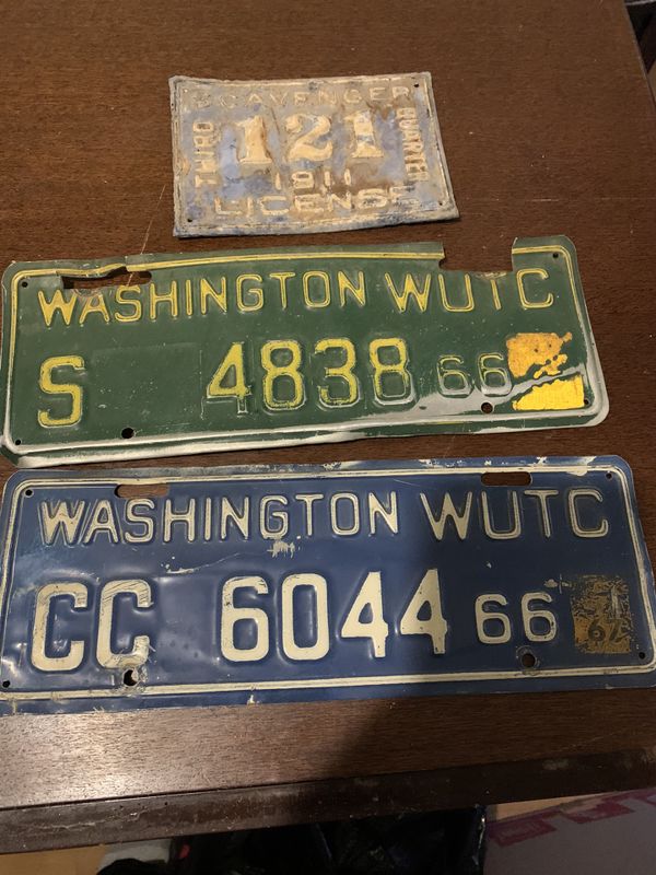 Antique license plates for Sale in Longview, WA OfferUp