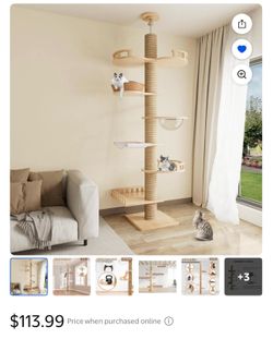 Cat tower not used