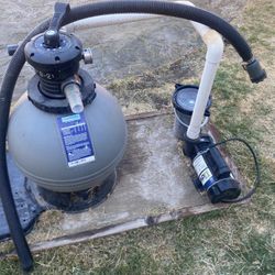 WATERWAY 19" CLEARWATER SAND DELUXE POOL FILTER SYSTEM