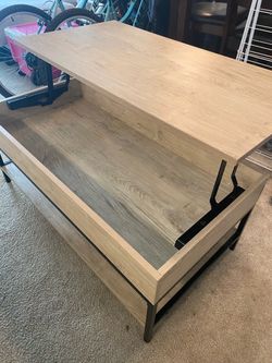 Lift-Top Coffee Table with Storage