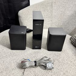 LG SPK8C-S 2.0 Channel Wireless Rear Speaker Kit With S78S1-S Speakers