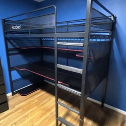 X rocker Gaming Twin Bed 