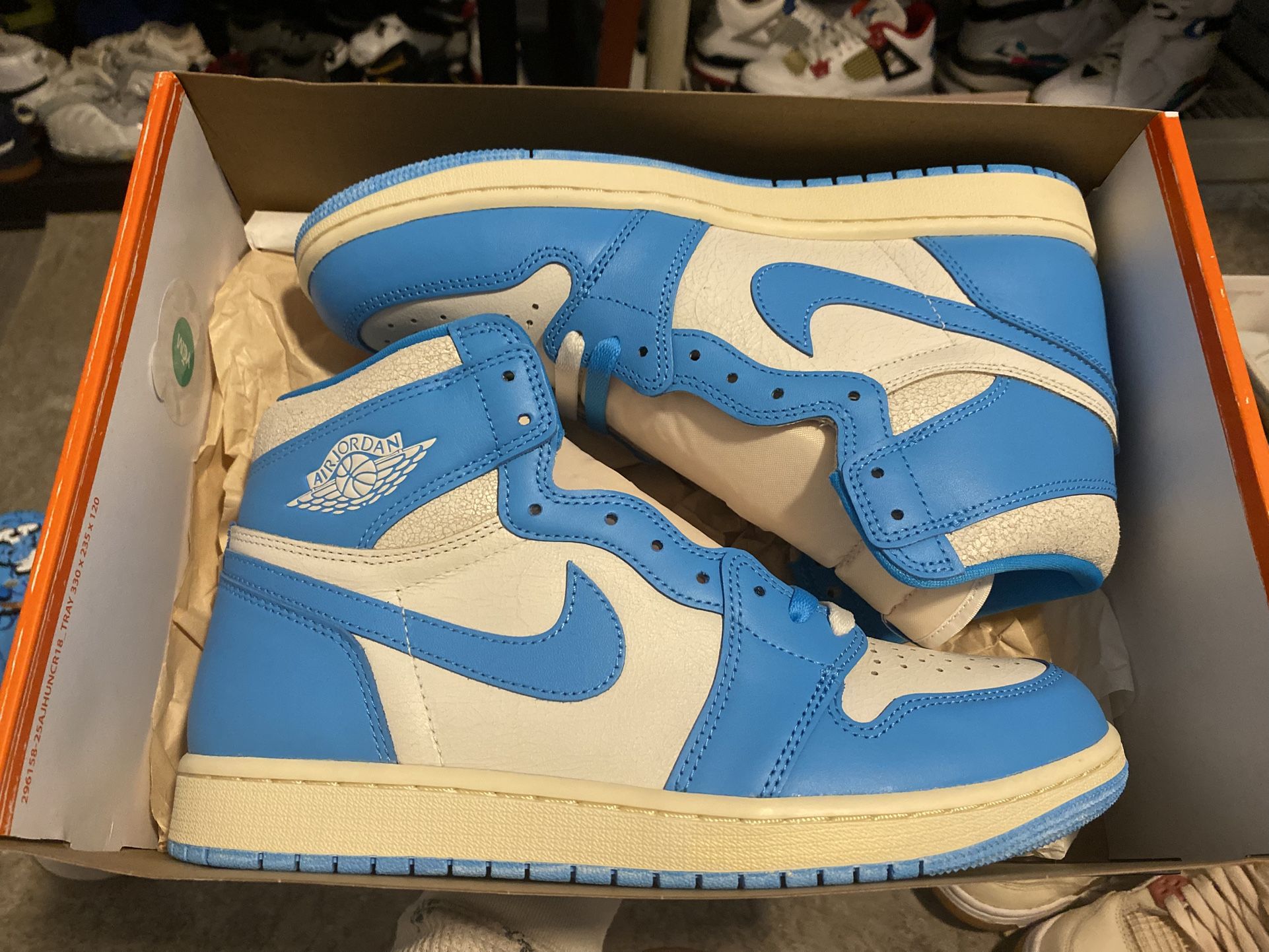 Nike Air Jordan 1 Retro High Og Unc Re Imagined Size 9.5 Men’s 