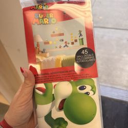 Mario Decals 45 Piece 