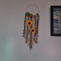 Sunflower Dream Catcher 