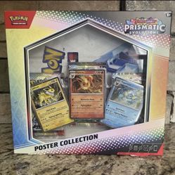 Pokemon Prismatic Evolutions Poster Collection