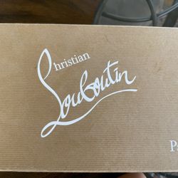 Christian Louboutin Dolly Patent. Size 10 Color Nude