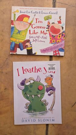 Lot of 2 Children's Hardcover Picture Books