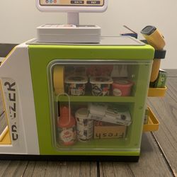Kids Cash Register With Drink Dispenser  