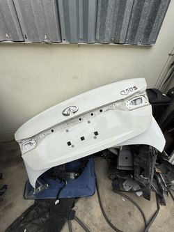 2018+ Infiniti Q50 Trunk White ( I Have Black, Gray, Silver) All New Model 2018+ 