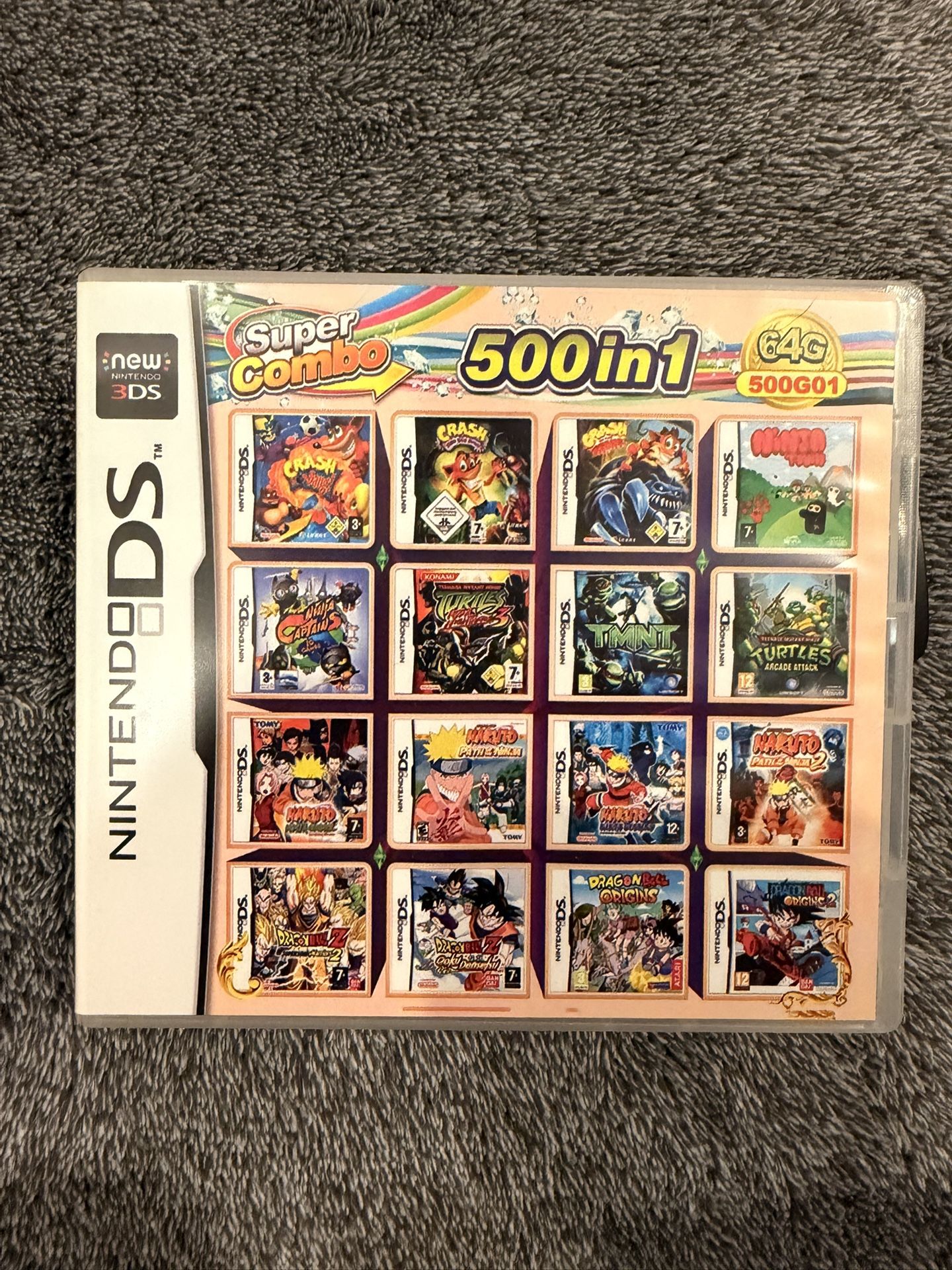 500 In 1 Works On Nintendo DS and 3DS