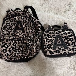 HTF Justice Backpack And Lunchbox 