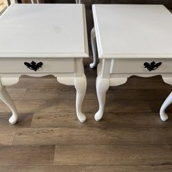 Antique Style End Tables / Night Stands 