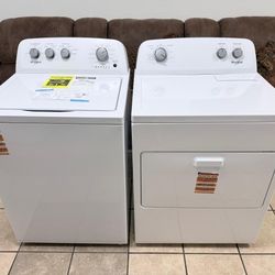 Whirlpool Washer and Electric Dryer - Free Delivery