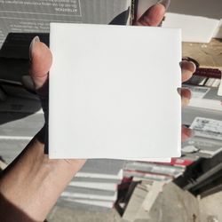 White Subway Tile Four And A Half By 4 1/2 32 Cases