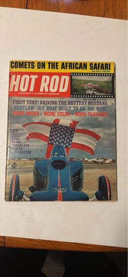 Hot Rod Magazine June 1964 Vintage Issue
