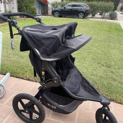 Bob Stroller and Stokke Feeding Chair